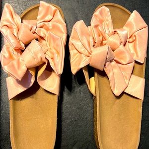 Pink sandals